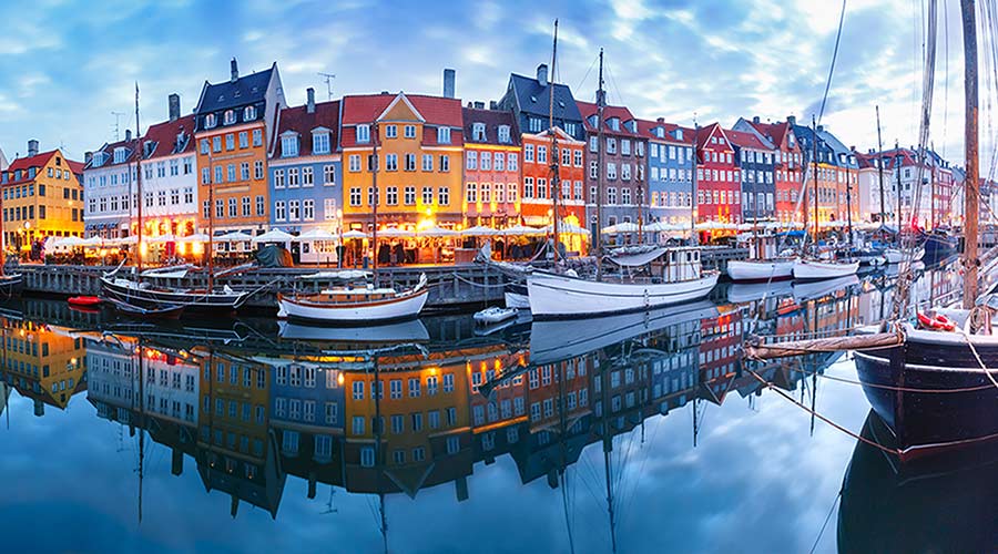 New Harbour in Copenhagen